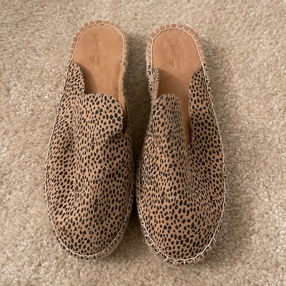 Size 8 Leopard Print Mules